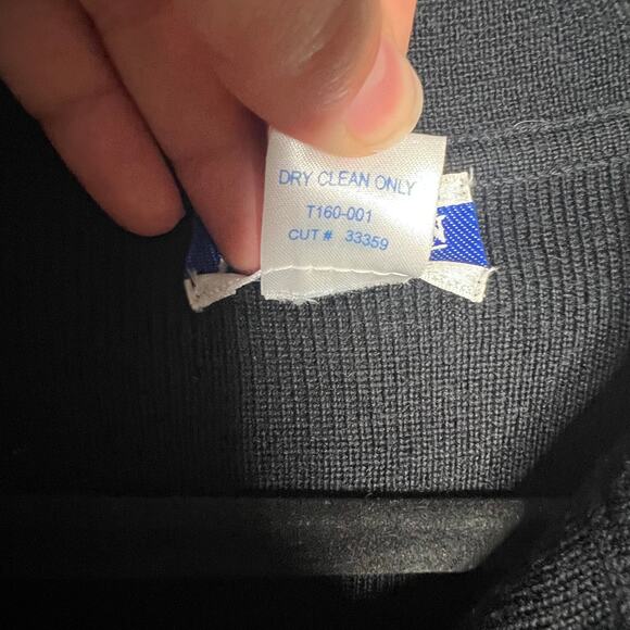 Pendleton Vintage Classic Black Cardigan Wool Blend Beaded Button Up Women Sz S - Picture 4 of 5